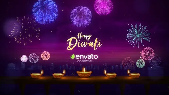 Videohive Happy Diwali Wishes 48658882