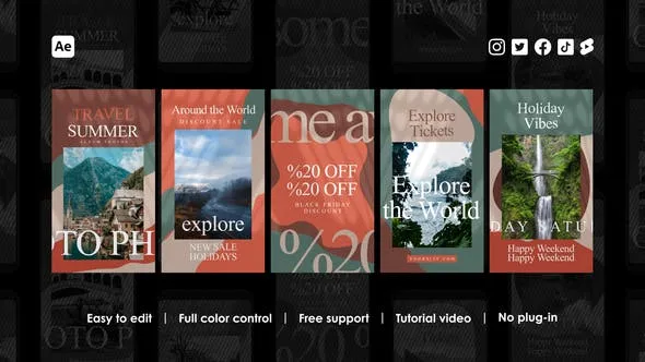 Videohive Holiday Instagram Reels 48591198