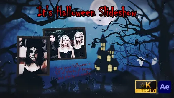 Videohive Its Halloween Slideshow - 4k 48421713