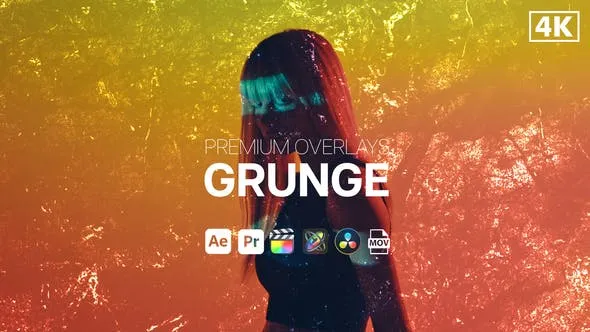 Videohive Premium Overlays Grunge 48623620