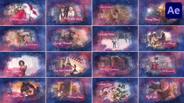 Videohive Sweet Winter Slideshow for After Effects 48913294