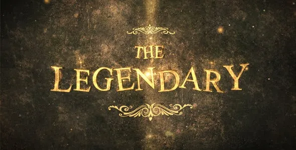 Videohive The Legendary Trailer 11323697