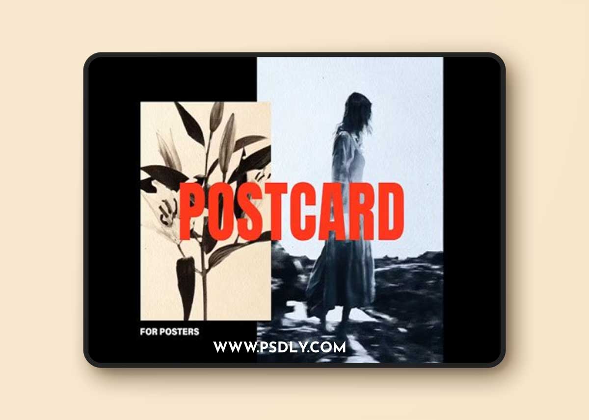 Vintage Postcard Poster Photo Effect