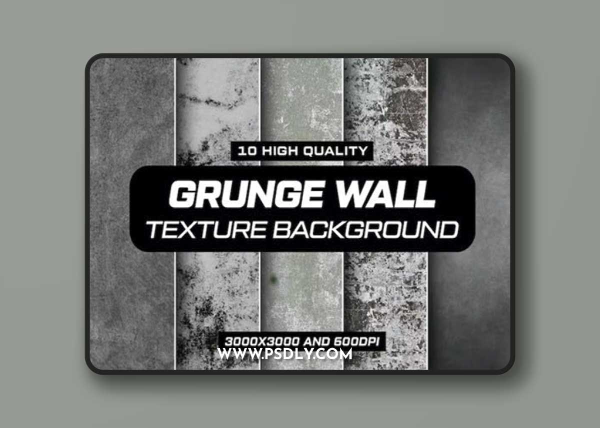 10 Grunge Wall Texture Backgrounds