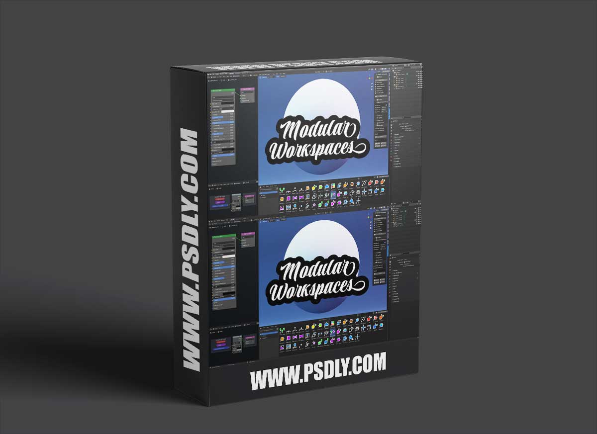 Blender Market - Modular Workspaces For Blender 1.6.2