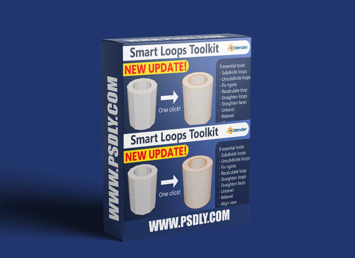 Blender Market - Smart Loops Toolkit V1.1.0