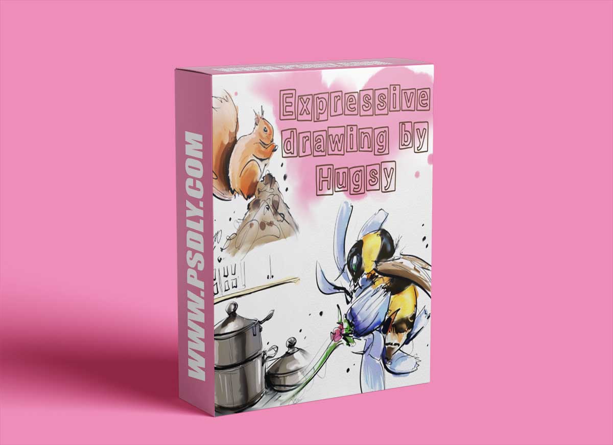 Expressive drawing on procreate for beginners