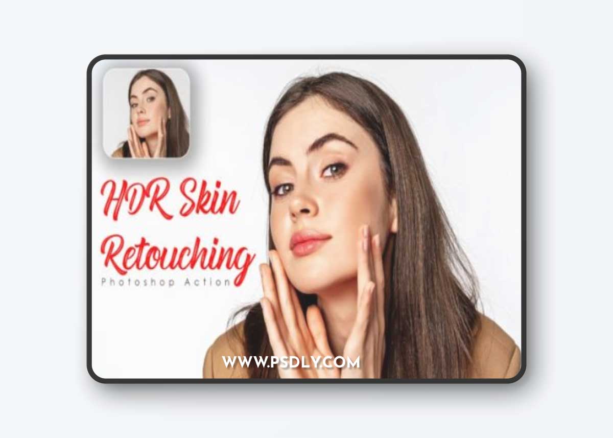 HDR Skin Retouching Action