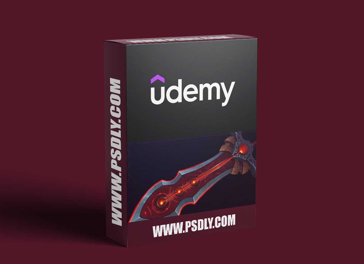 Handpainted 3D Weapon Course [FULL WORKFLOW]