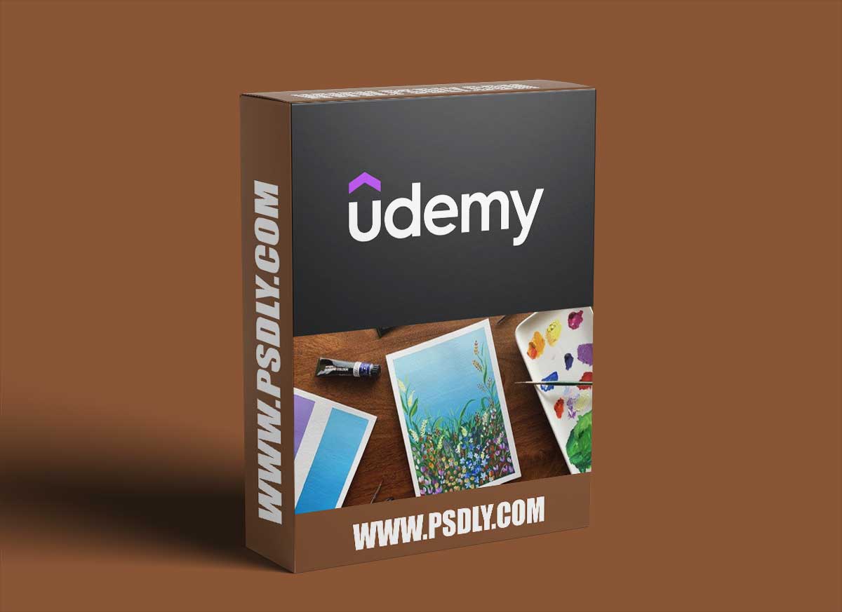 Intro To Gouache Through A Vibrant Wildflower Garden