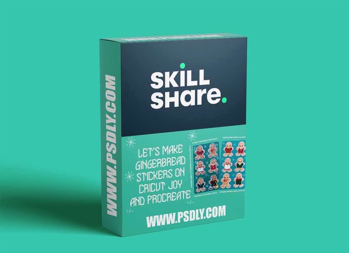 Let’s Make Gingerbread Stickers on Cricut Joy and Procreate