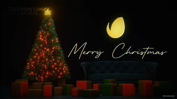 Videohive Christmas Luxury Logo Reveal 49266158