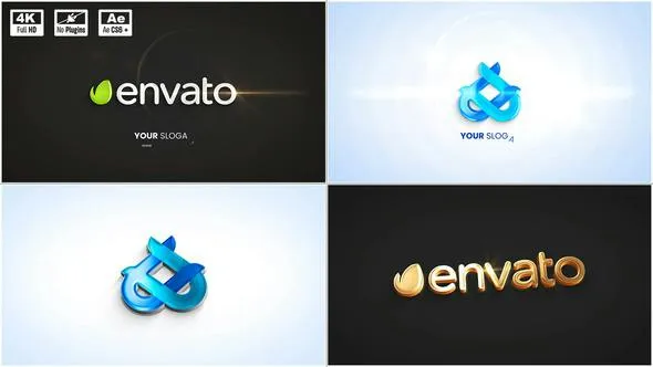 Videohive Clean Extrude Logo Animation 49480800