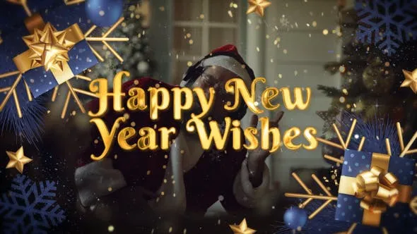 Videohive Happy New Year Wishes 49309554