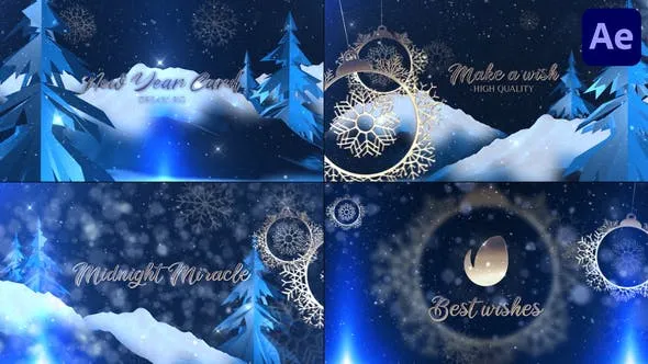 Videohive New Year Card for After Effects 49325387