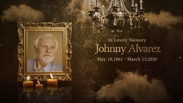 Videohive Funeral Memorial Card 49508619