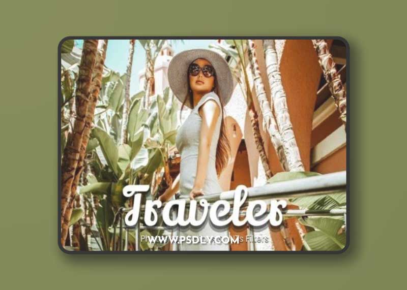 35 Traveler Photoshop Actions Video LUT