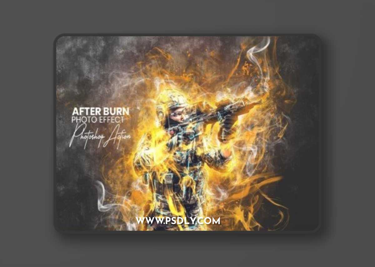 After Burn Photoshop Action