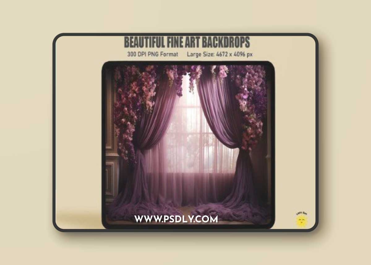 Beautiful Fine Art Backdrop