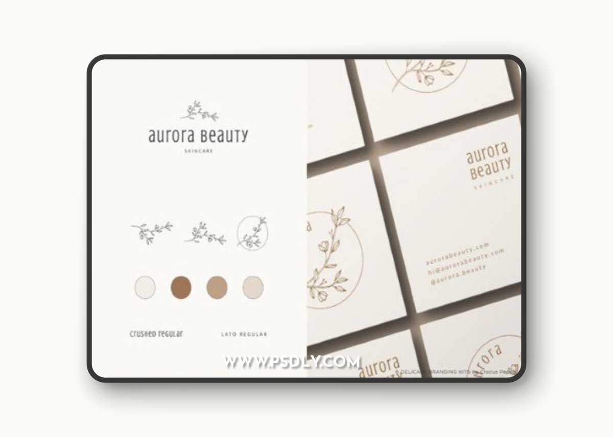 Creativemarket - 33 Delicate Logos | 6 Brand Kits