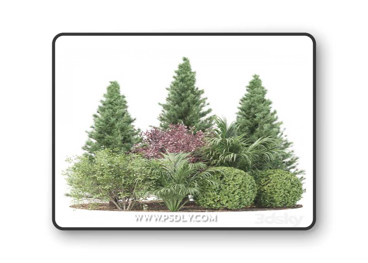 Garden collection vol 196 3D Model