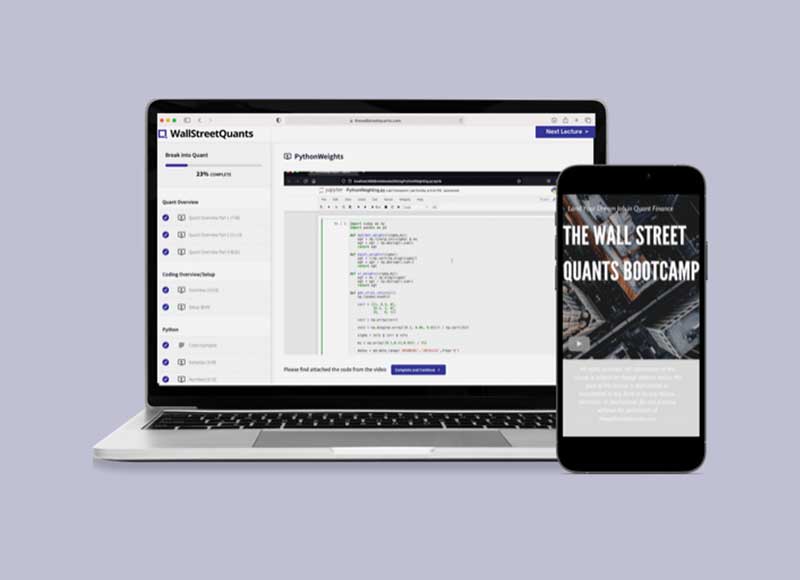 The Wall Street Quants BootCamp Download 2023