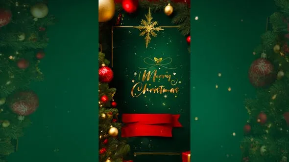 Videohive Christmas Greetings 3D Design Instagram Story 49758630