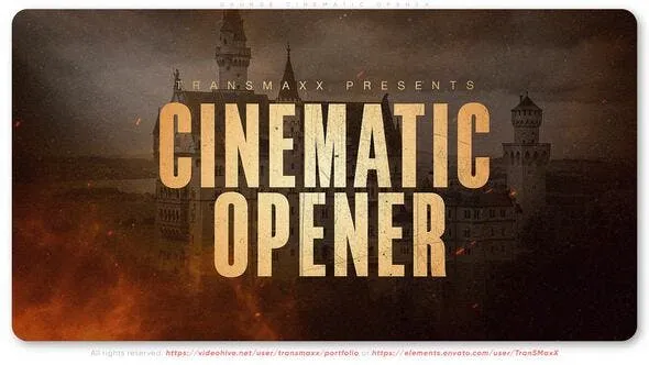 Videohive Grunge Cinematic Opener 49931166