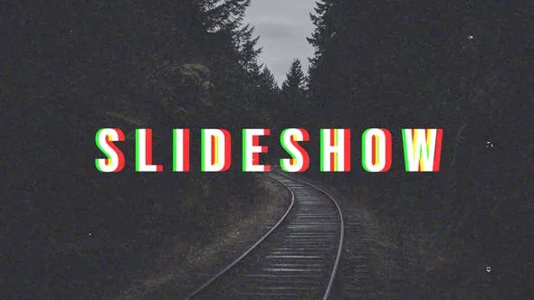 Videohive Melancholy Glitch Slideshow 50072725