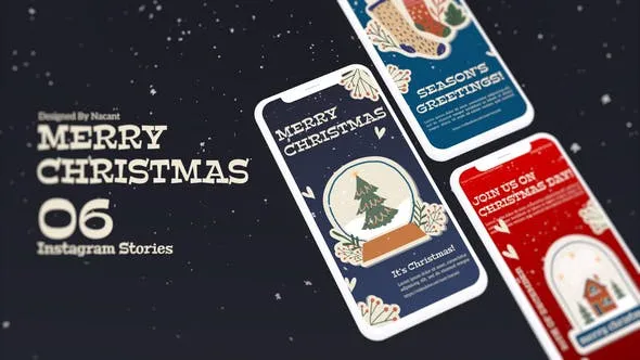 Videohive Merry Christmas Instagram Storie 49588820