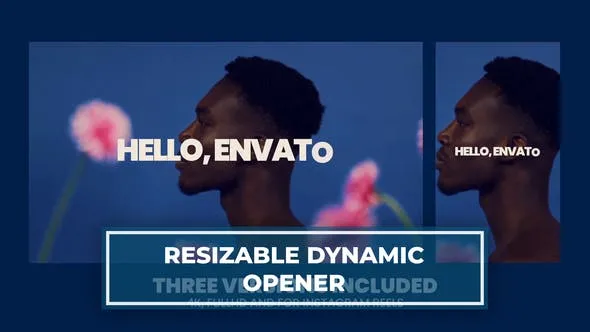 Videohive Resizable Instagram Dynamic Opener 49783998