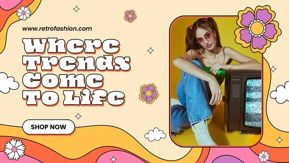 Videohive Retro Fashion Slideshow Promo 49532752