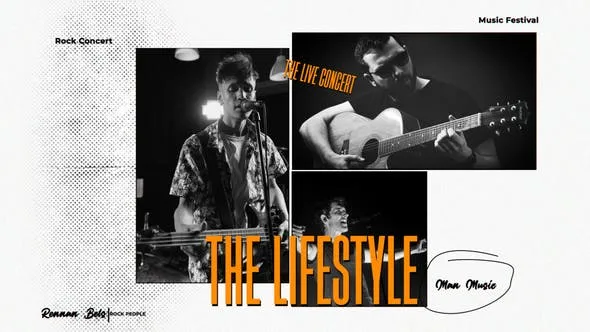 Videohive Rock Music Slideshow 43056659