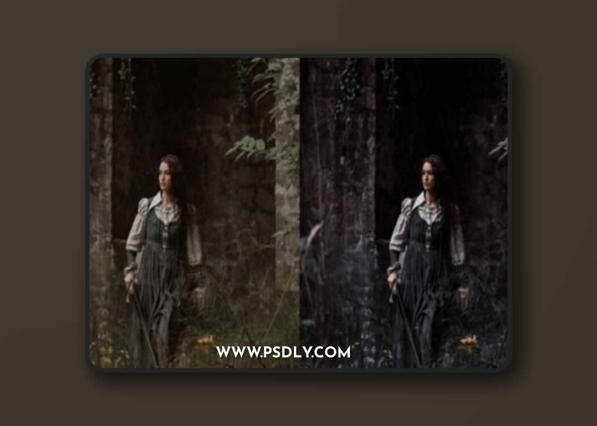 40 Filmic Photoshop Actions - Video LUTs