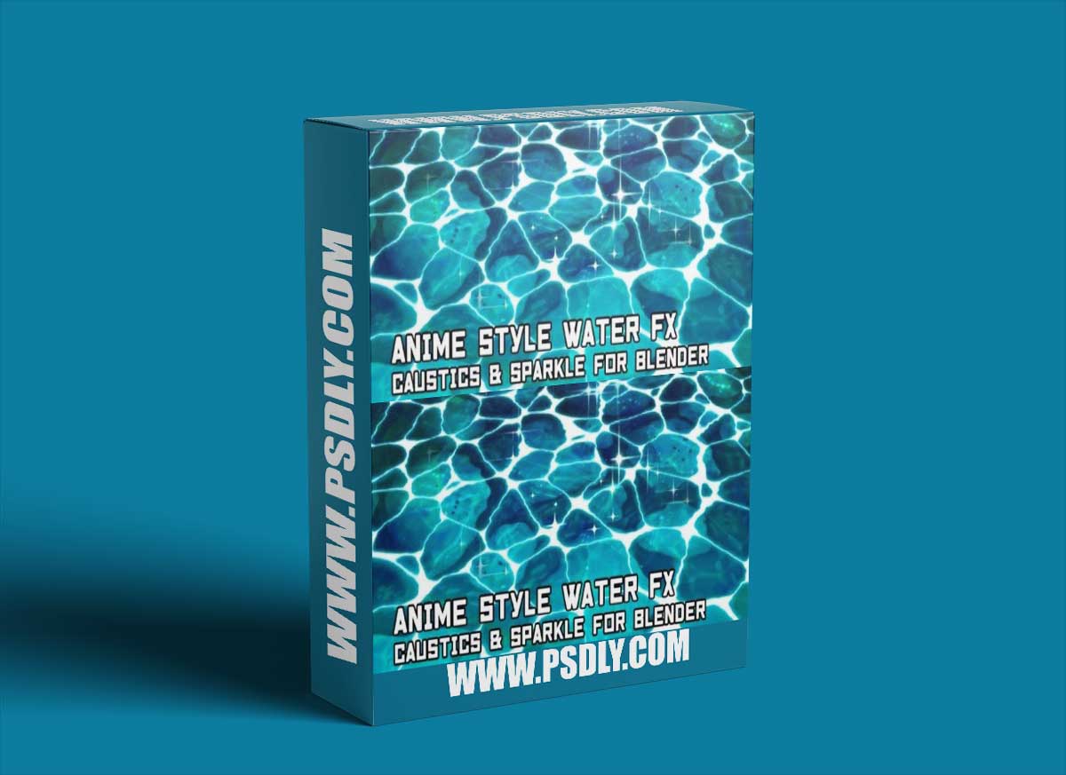 Anime Style caustics & sparkle FX - Blender