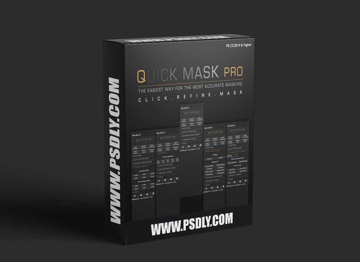 BWVision - Quick Mask Pro v1.2 Panel for Adobe Photoshop