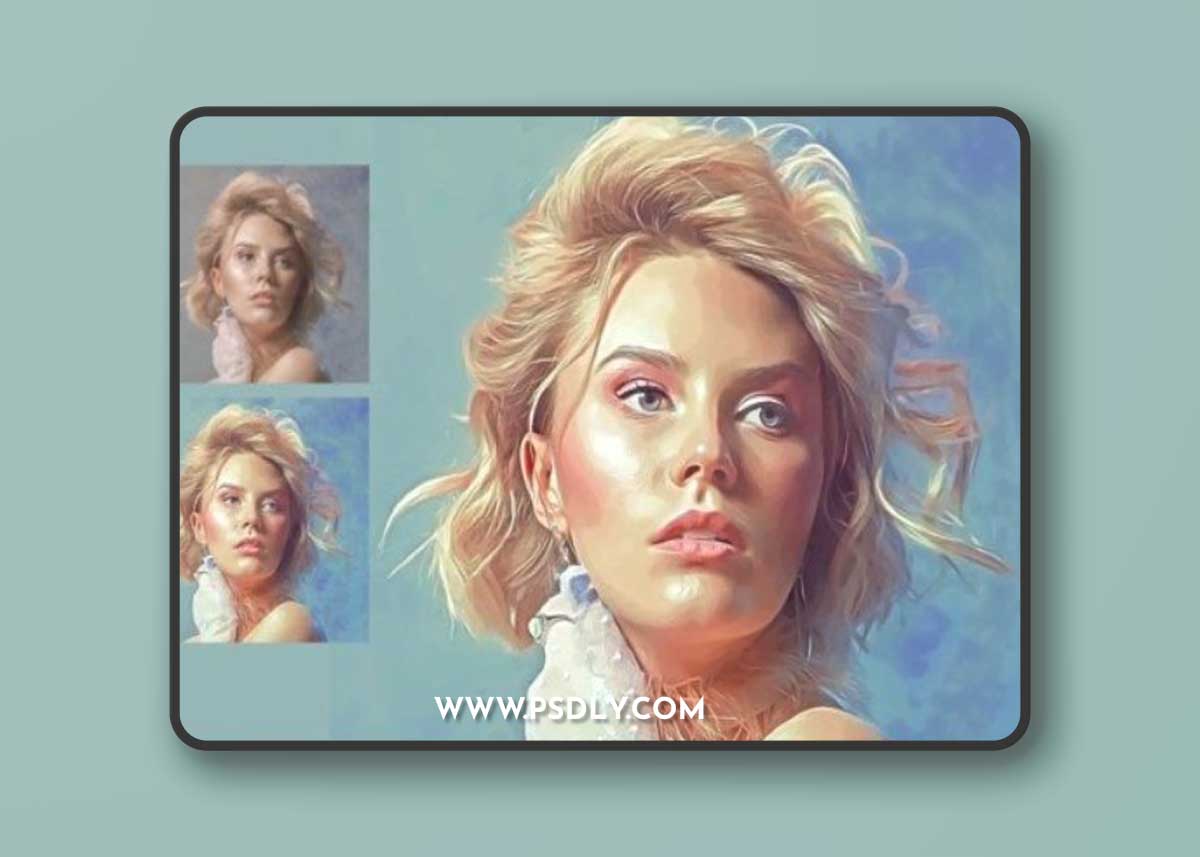 Digital Painting Photoshop Action