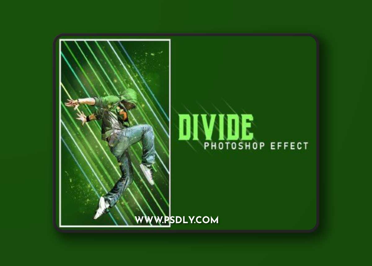 Divide Photoshop Effect