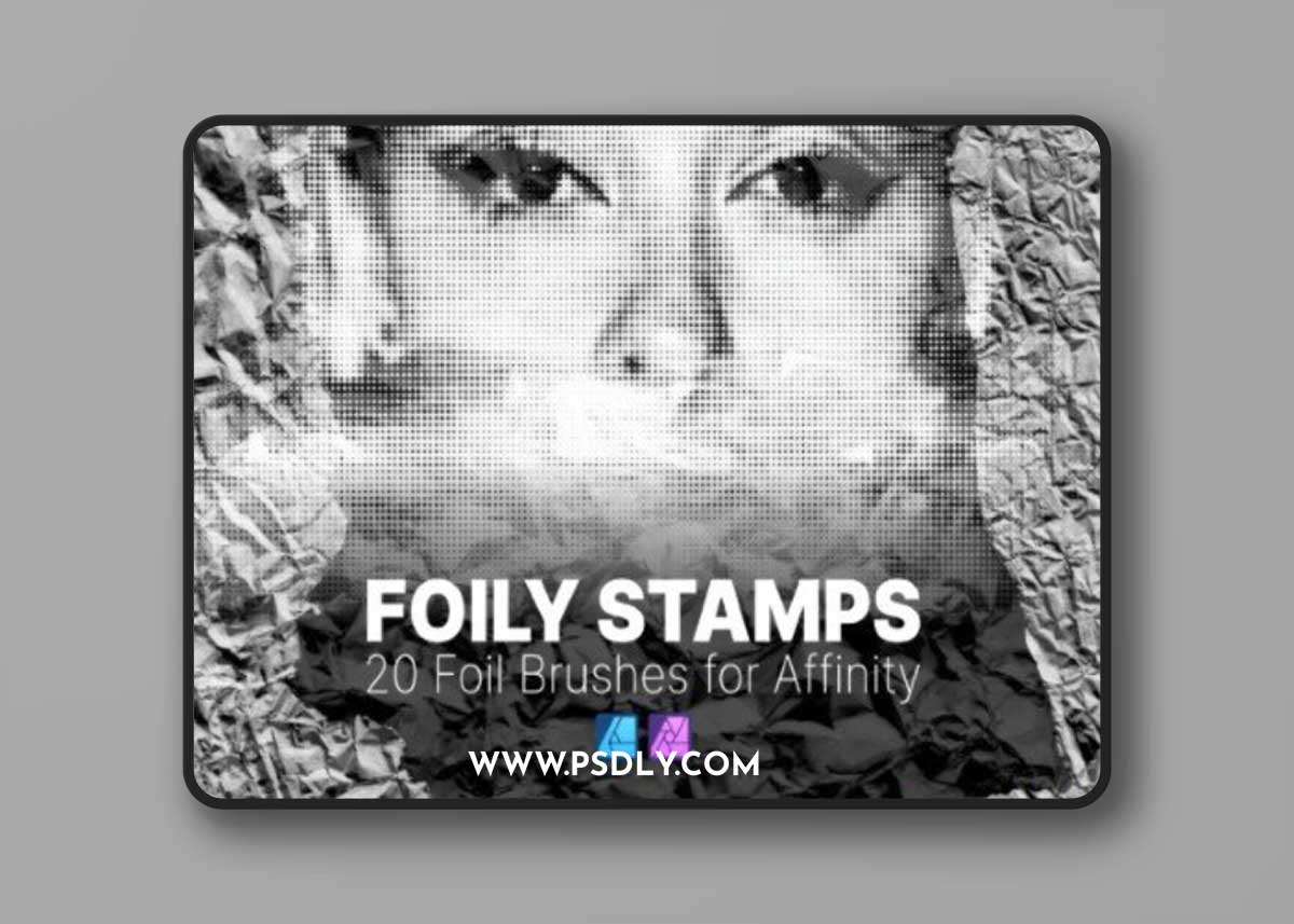 Foily Stamps - Affinity Brush Pack AD AP