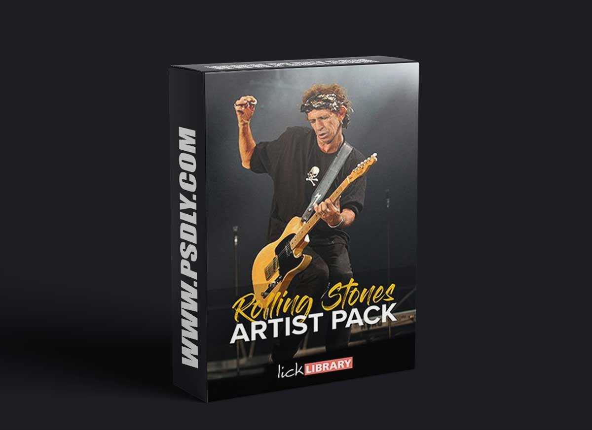 Lick Library - Rolling Stones Artist Pack