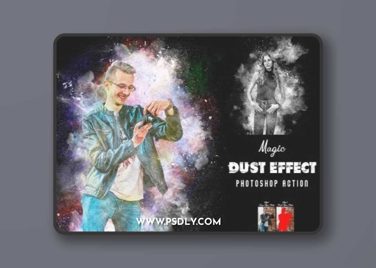 Magic Dust Effect Photoshop Action