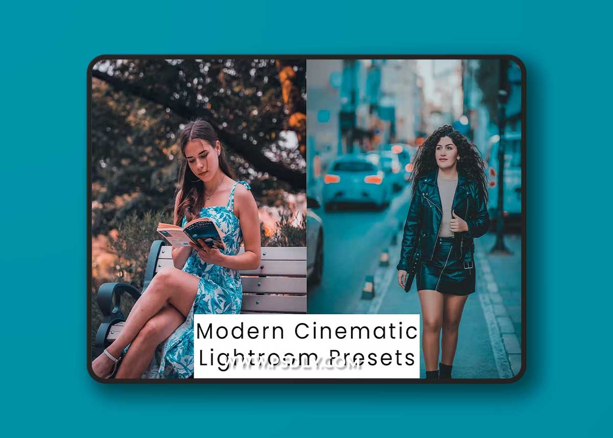 Modern Cinematic Lightroom Presets C9ZATZU