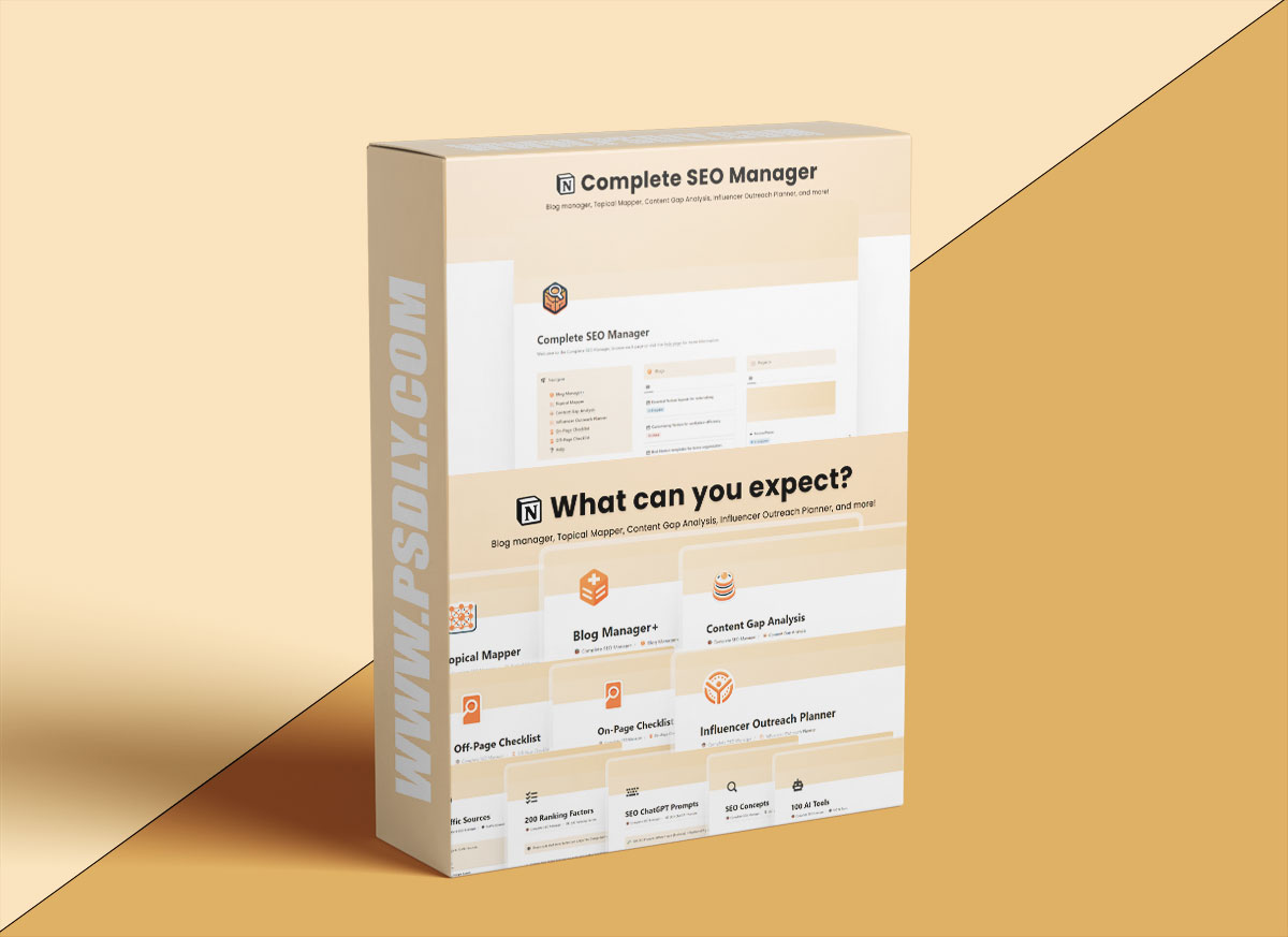 Notion For SEO – Complete SEO Manager For Notion