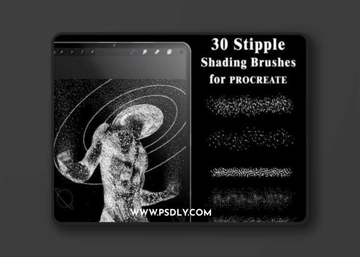 Stipple Shading Brushes Procreate 88134085