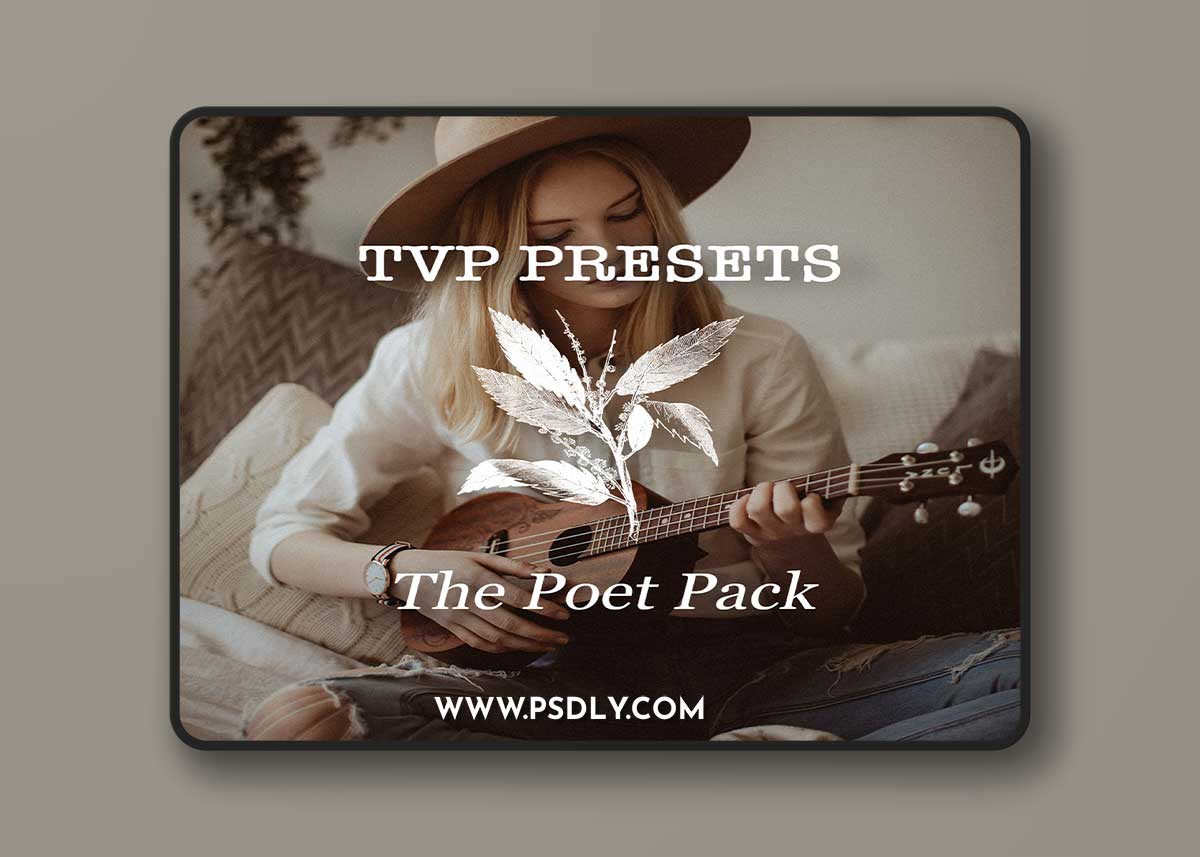 TVP Custom Presets for Lightroom & ACR – The Poet Pack
