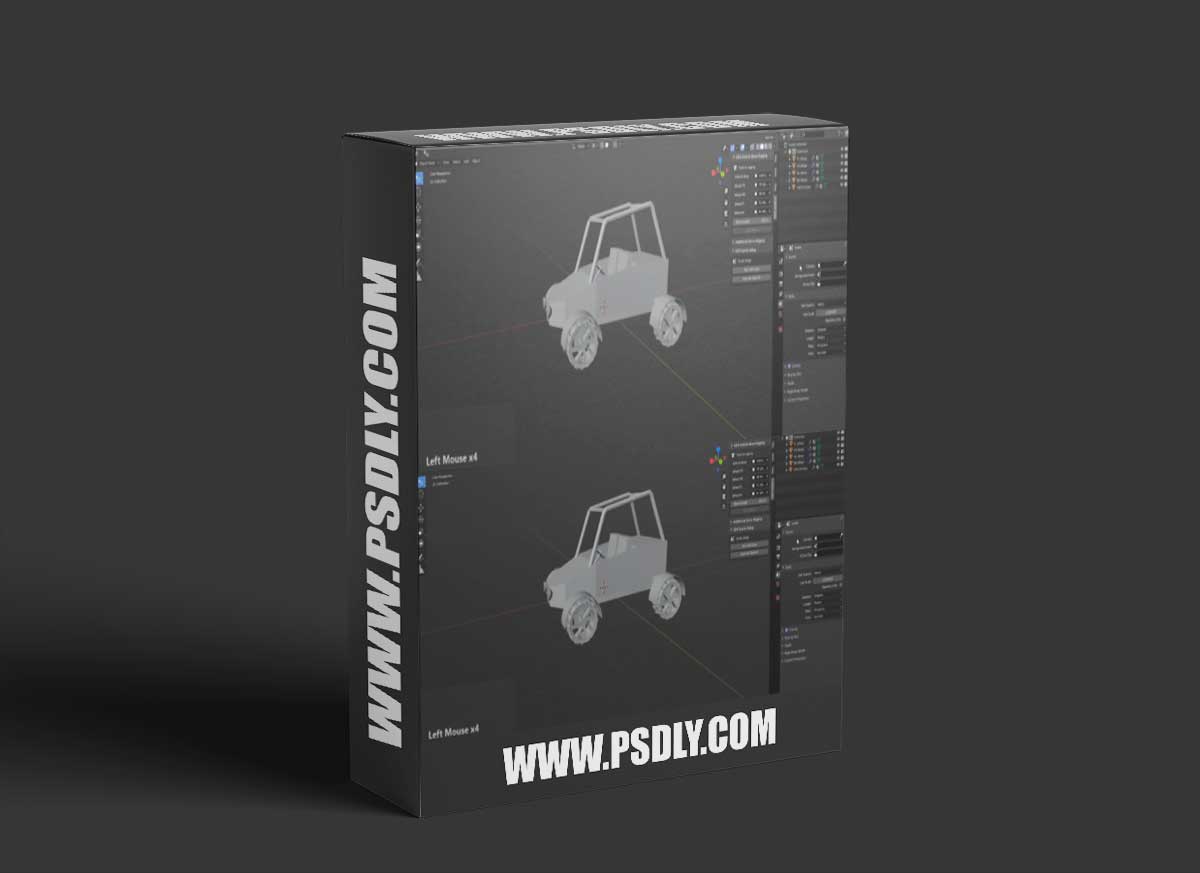 Unreal Engine 4 Vehicle Rigging Addon v0.6.2 + 0.6.1 for Blender