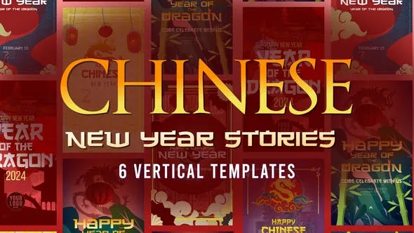 Videohive Chinese New Year Of the Dragon Stories 50242290