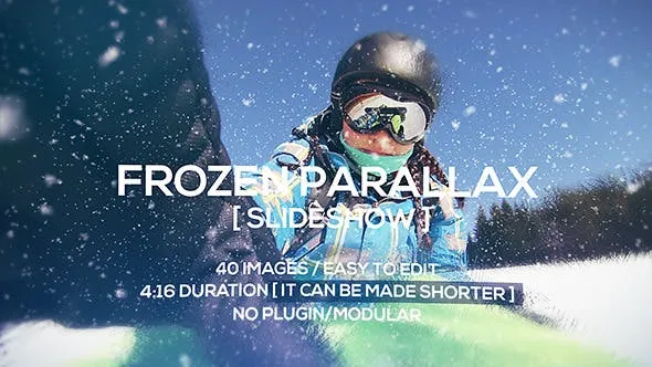 Videohive Frozen Parallax Slideshow 13987724