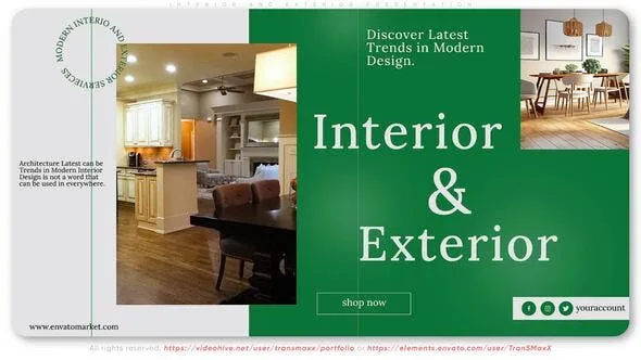 Videohive Interior and Exterior Presentation 50144656