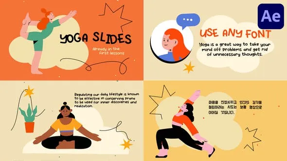 Videohive Yoga Explainer Slides for After Effects 50252962